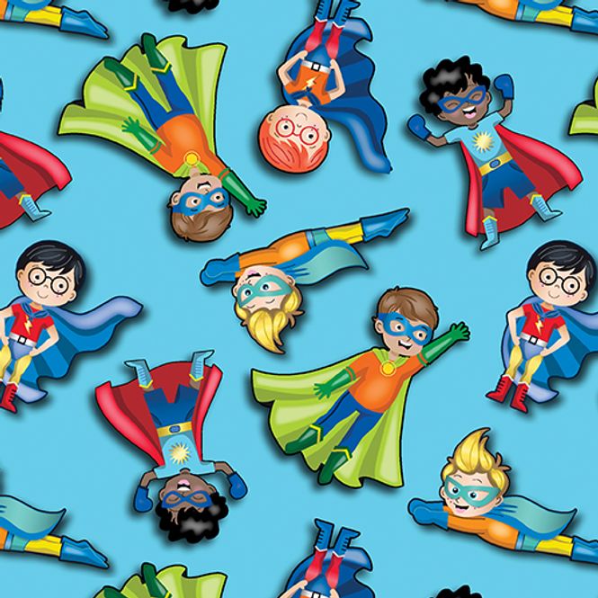 Hovedbilde Super hero boys turquoise 