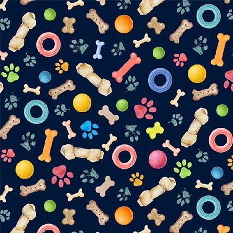 Paws in the rain dog toys