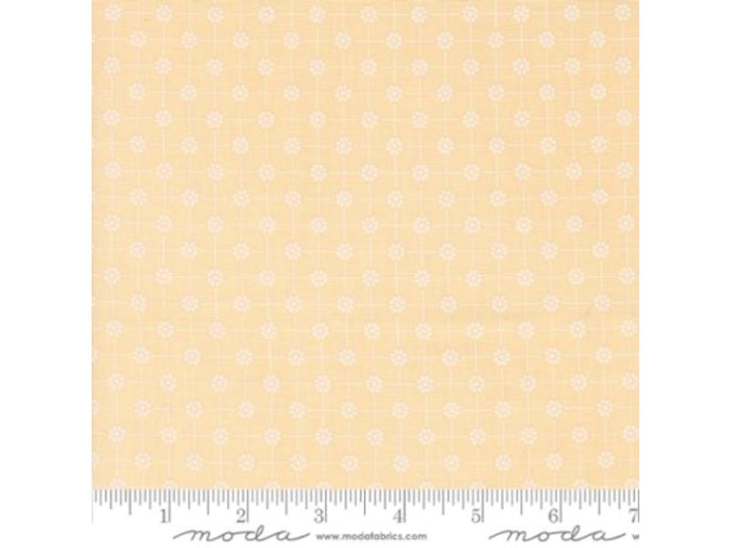 Cottage charm yellow pixie dots