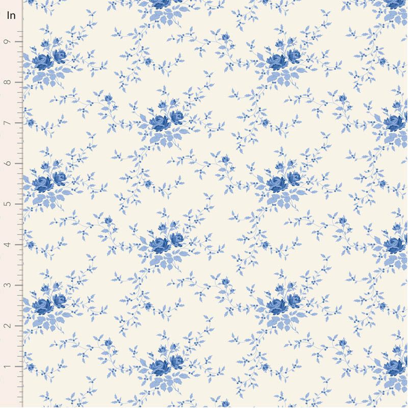 Something Blue 50cm x 8 stoffpakke