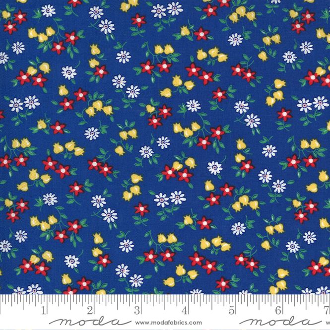 Hovedbilde 30's playtime bluebell floral