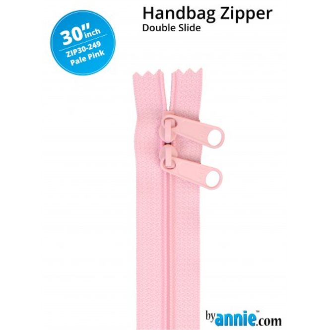 Hovedbilde Glidelås pale pink 30 inch, By Annie