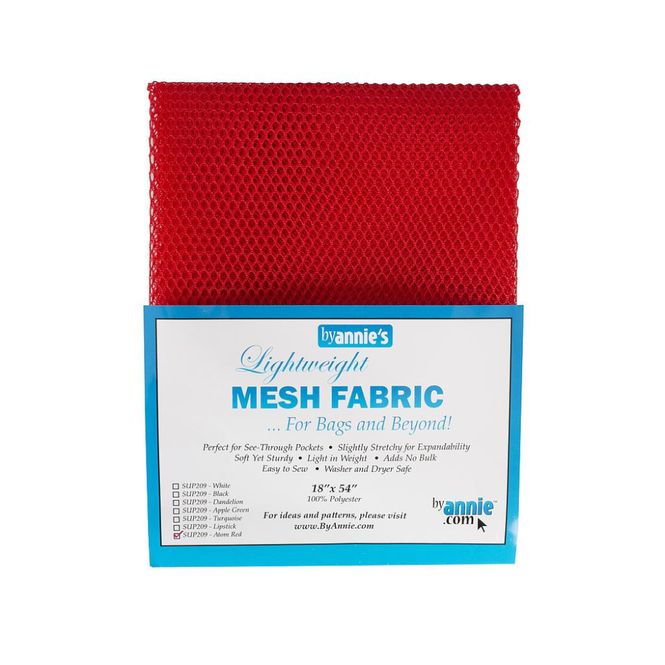 Hovedbilde Mesh fabric atom red