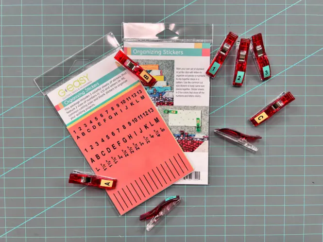 Hovedbilde Geasy organizing stickers