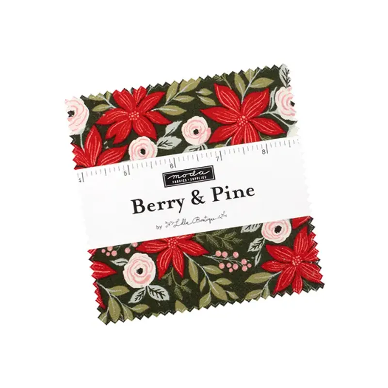 Berry and Pine charm pack